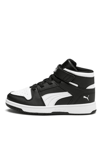 Puma Siyah Erkek Çocuk Yürüyüş Ayakkabısı 37048801 Puma Rebound Layup SL V PS_4