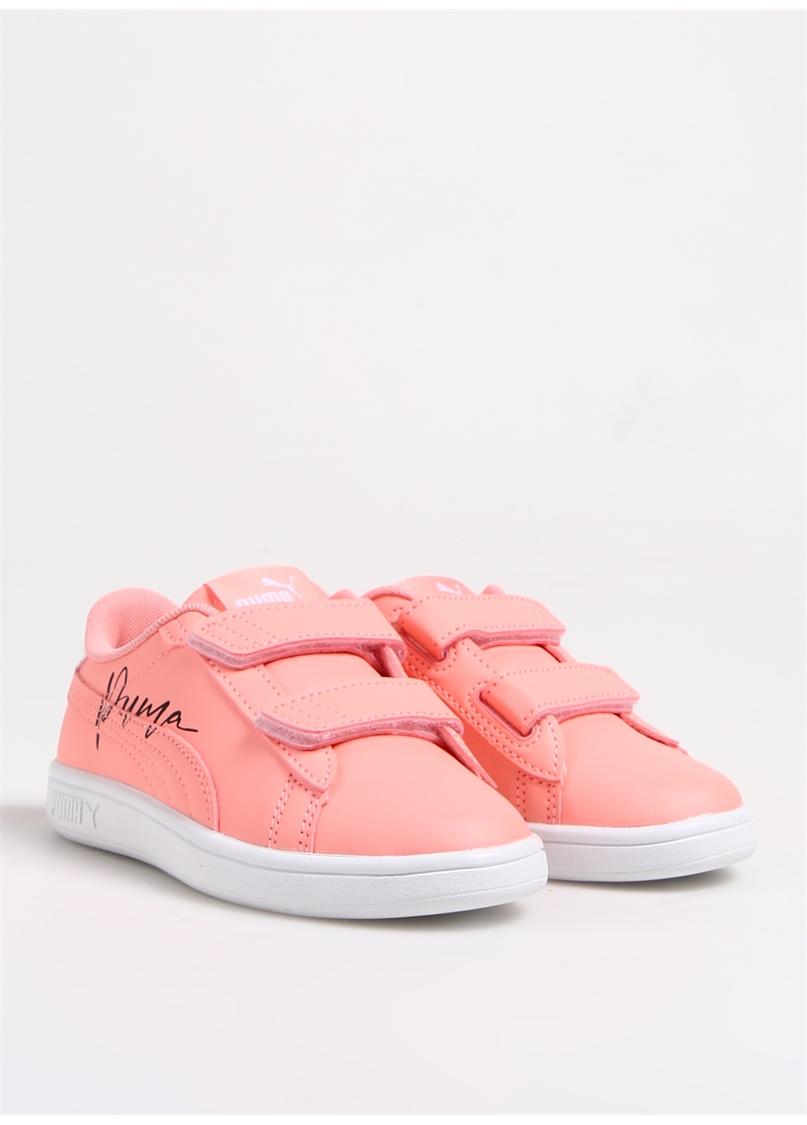 Puma Pembe Kız Çocuk Yürüyüş Ayakkabısı 39257403 Puma Smash 3.0 L Crystal V_1