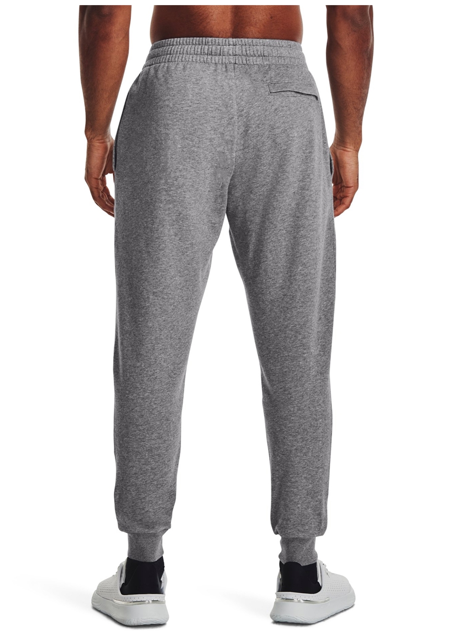 Under Armour Gri Erkek Bol Kesim Eşofman Altı 1379774-025 UA Rival Fleece Joggers_1