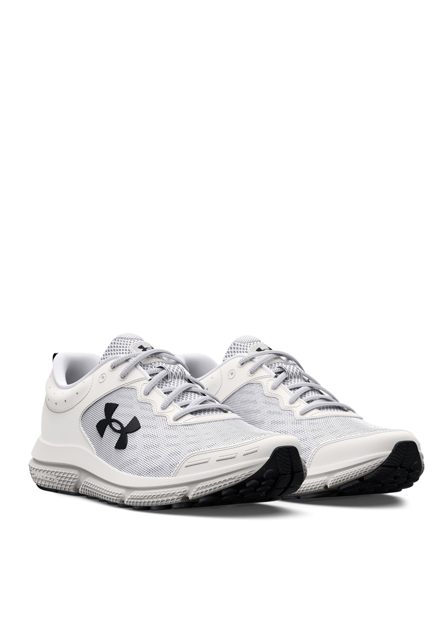 Under Armour 3026175-104 UA Charged Assert 10 Beyaz Erkek Koşu Ayakkabısı_2