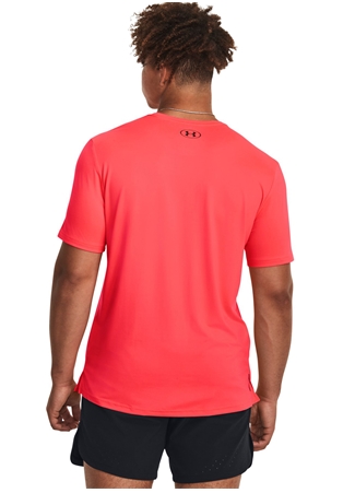 Under Armour Pembe Erkek Bisiklet Yaka T-Shirt 1366138-628 UA Rush Energy SS_1