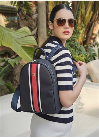 U.S. Polo Assn. Çok Renkli Kadın 26X32x13 Sırt Çantası US23660_1