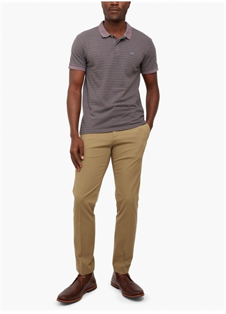 Dockers Normal Bel Slim Paça Slim Fit Bej Erkek Pantolon 35477-0007_0