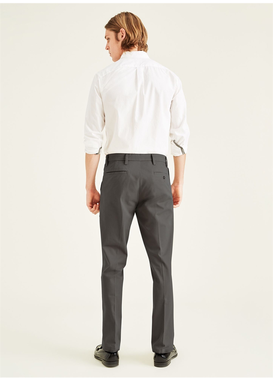 Dockers Normal Bel Slim Paça Slim Fit Koyu Gri Erkek Pantolon 36272-0004_5