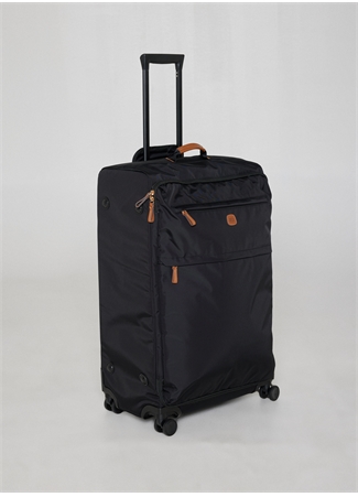 Brıcs Siyah Unisex 48X77x28 Cm Çekçekli Kumaş Valiz BXL58145.101 Trolley_1