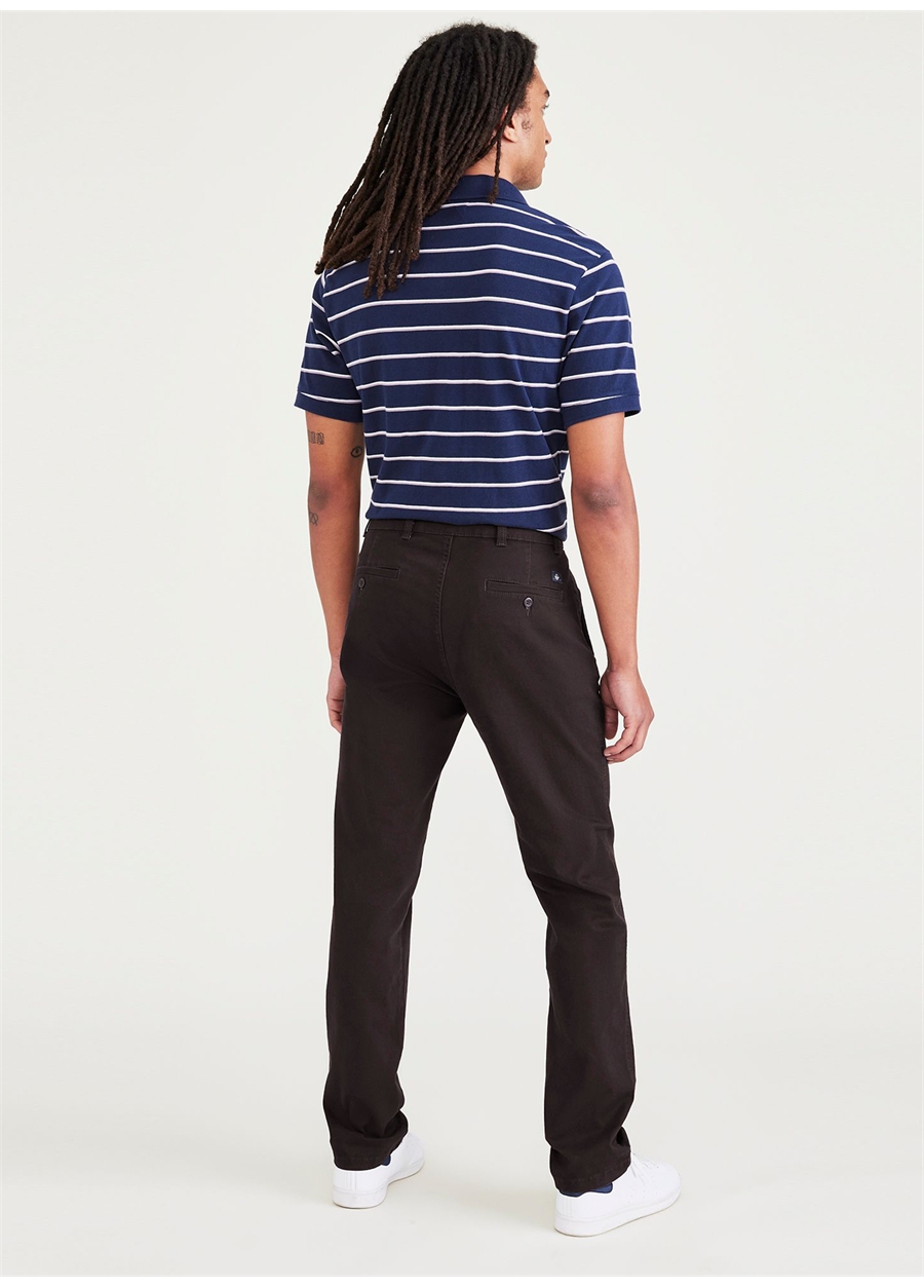 Dockers Normal Bel Slim Paça Slim Fit Siyah Erkek Pantolon 79488-0174_2