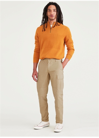 Dockers Normal Bel Normal Paça Slim Tapered Bej Erkek Pantolon A5713-0000_0