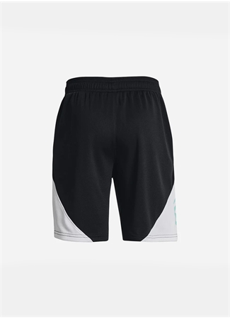 Under Armour Siyah Erkek Çocuk Bol Paça Bağlamalı Bol Kesim Düz Şort 1380334-001 Curry Boys Splash Short_1