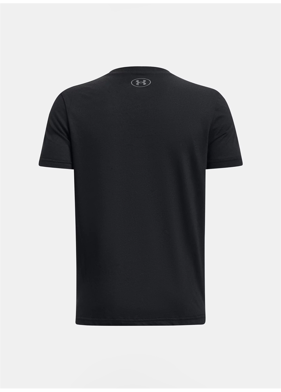 Under Armour Siyah Erkek Çocuk T-Shirt 1380049-001 UA BBALL ICON SS_1