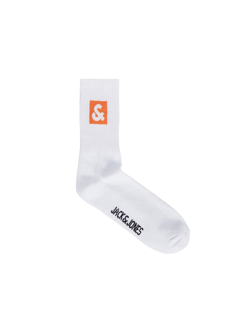 Jack & Jones Turuncu Erkek Çorap 12240474_JACDAN LOGO TENNIS SOCK_1