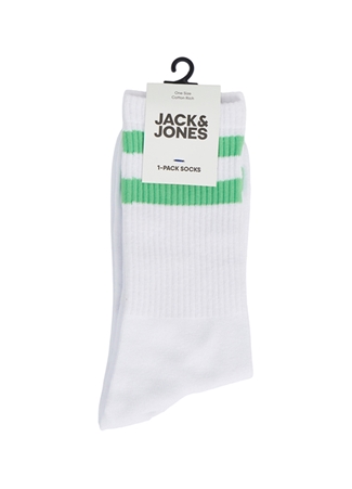 Jack & Jones Açık Yeşil Erkek Çorap 12240479_JACAEDAN TENNIS SOCK SN_1