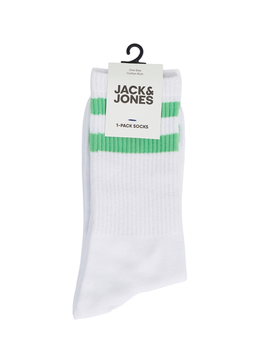 Jack & Jones Açık Yeşil Erkek Çorap 12240479_JACAEDAN TENNIS SOCK SN_1