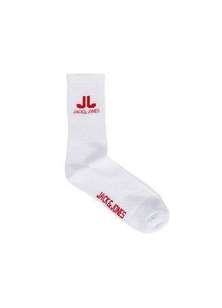 Jack & Jones Kırmızı Erkek Çorap 12240976_JACJJ LOGO TENNIS SOCK_1