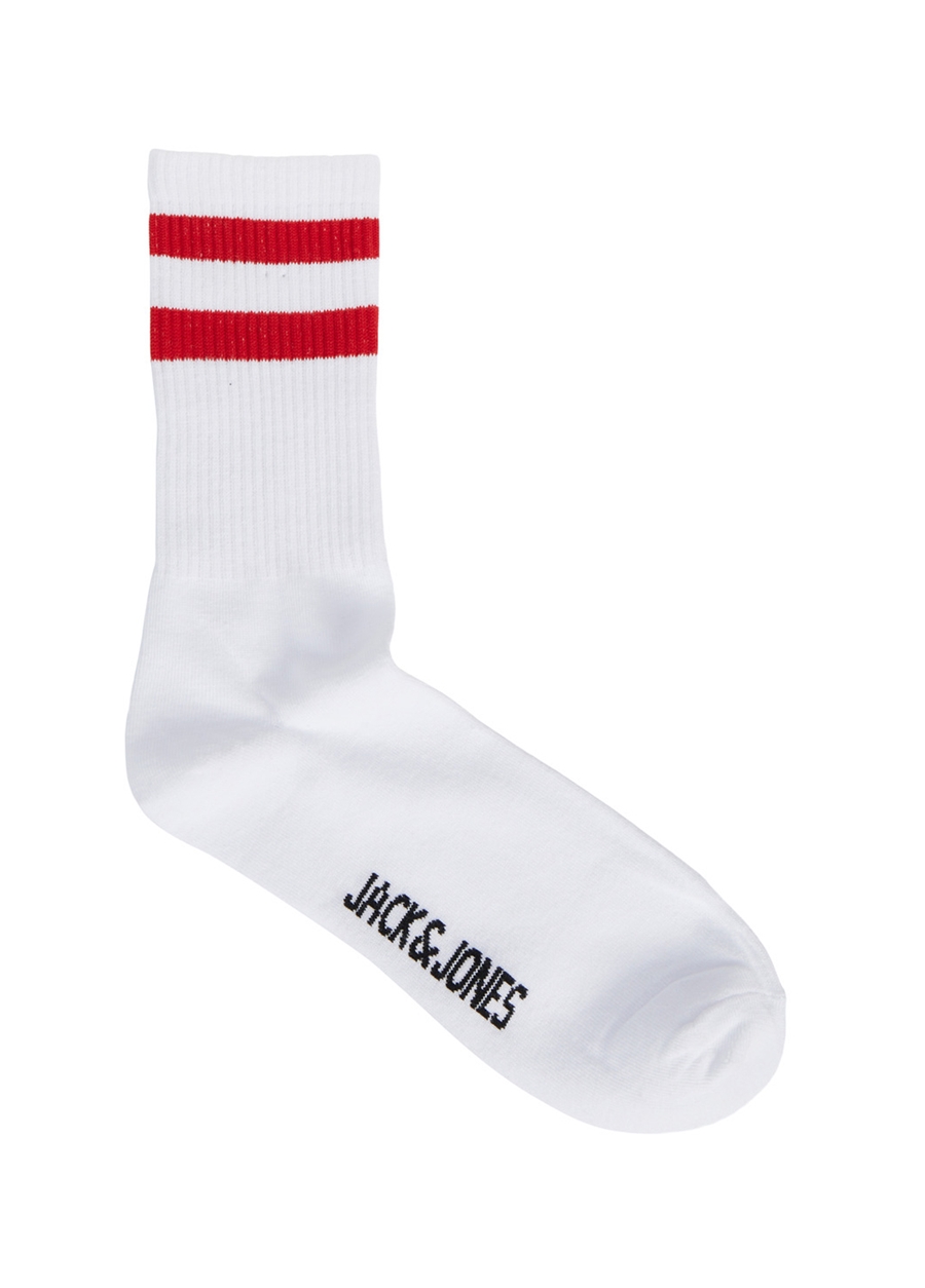 Jack & Jones Kırmızı Erkek Çorap 12240479_JACAEDAN TENNIS SOCK SN