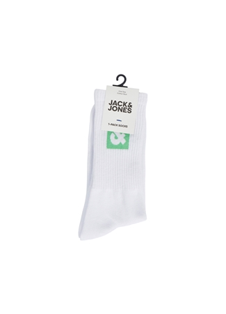 Jack & Jones Açık Yeşil Erkek Çorap 12240474_JACDAN LOGO TENNIS SOCK_1