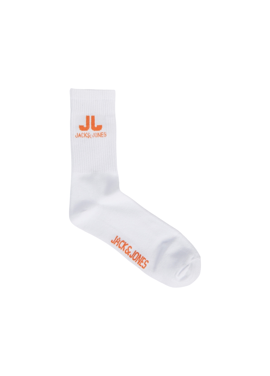 Jack & Jones Turuncu Erkek Çorap 12240976_JACJJ LOGO TENNIS SOCK_1