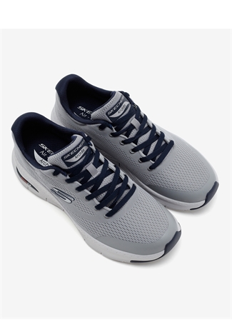 Skechers Gri - Lacivert Erkek Lifestyle Ayakkabı 232040TK GYNV ARCH FİT_5