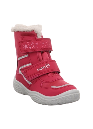 Superfit Pembe Kız Çocuk Gore-Tex Süet + Deri + Tekstil Bot CRYSTAL 1-009098-5500-2