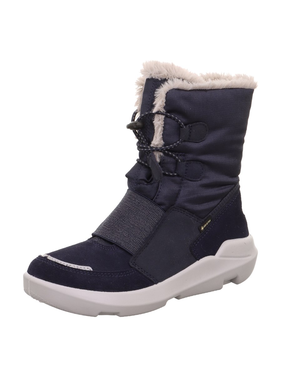 Superfit Lacivert Kız Çocuk Gore-Tex Süet + Deri + Tekstil Kar Botu TWILIGHT 1-000154-8020-1_0