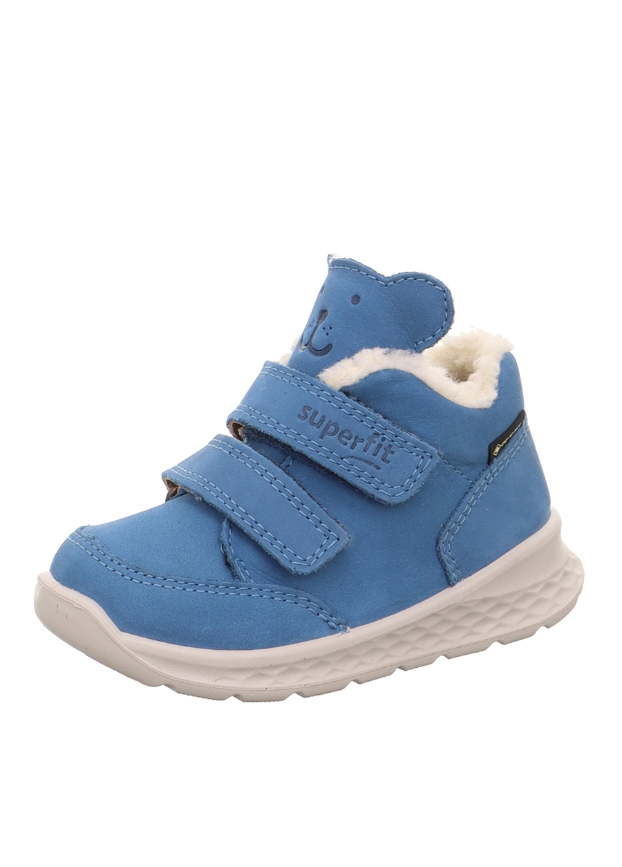 Superfit Mavi Unisex Bebek Gore-Tex Nubuk Günlük Ayakkabı BREEZE 1-000372-8010-2