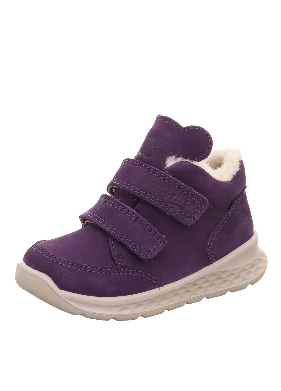 Superfit Lila Kız Bebek Gore-Tex Nubuk Günlük Ayakkabı BREEZE 1-000372-8500-2_4