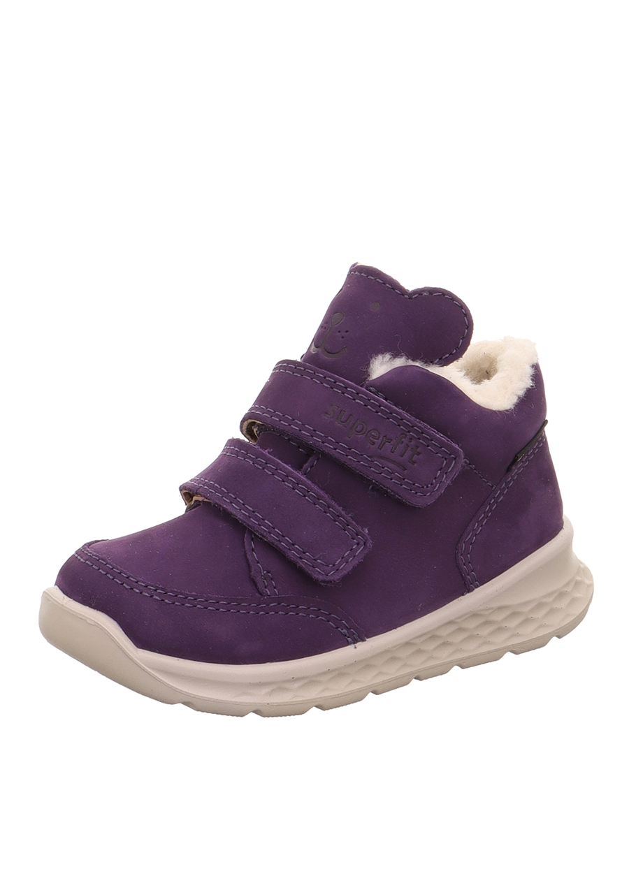 Superfit Lila Kız Bebek Gore-Tex Nubuk Günlük Ayakkabı BREEZE 1-000372-8500-1_1