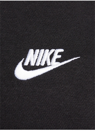 Nike Siyah - Gri - Gümüş Erkek Dik Yaka Regular Fit Eşofman Takımı FB7296-010 M NK CLUB FLC GX HD TRK_5