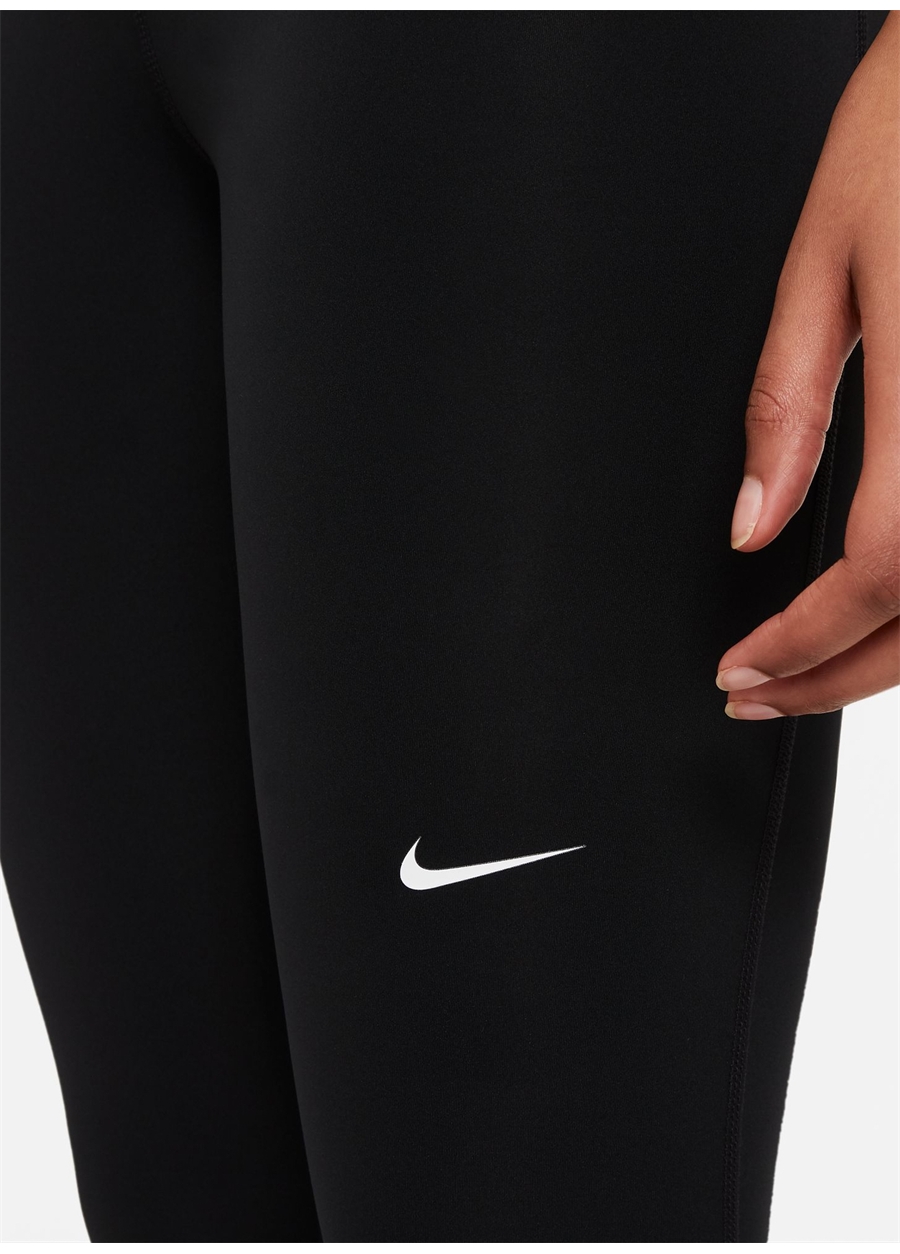 Nike Siyah - Gri - Gümüş Kadın Slim Fit Tayt CZ9779-010 W NP 365 TIGHT_4