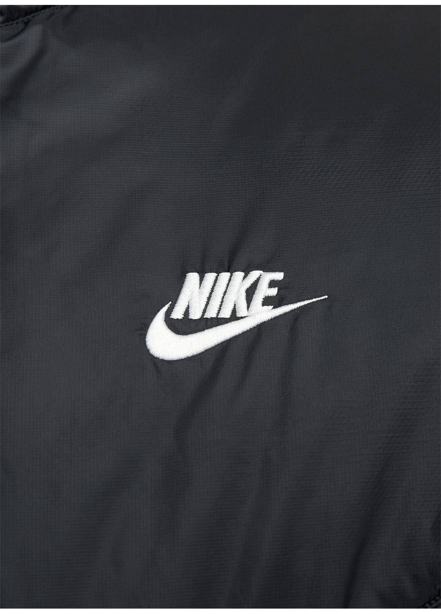 Nike Siyah - Gri - Gümüş Erkek Dik Yaka Regular Fit Yelek FB8201-011 M NK TF WR MIDWEIGHT VES_4