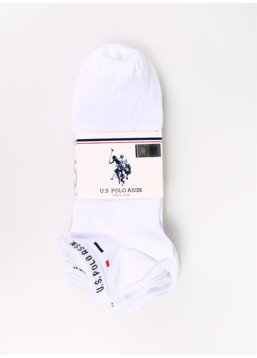 U.S. Polo Assn. Erkek Beyaz Çorap A081SZ013.P02.JAMES12