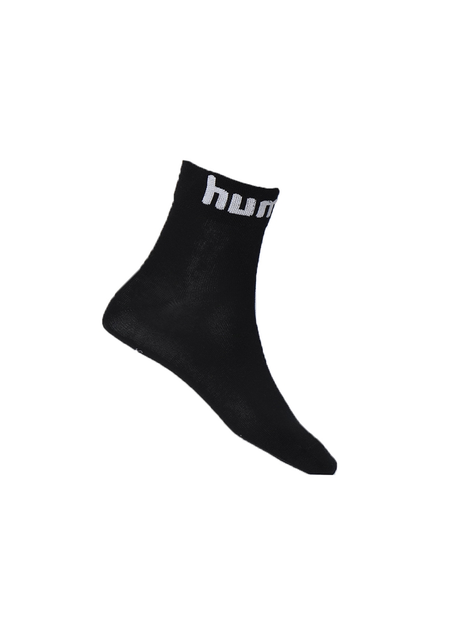 Hummel Siyah - Beyaz Erkek Çorap 970267-2114 HMLSESA SHORT SOCKS
