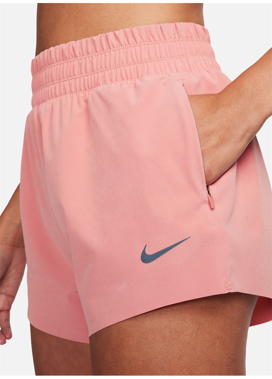 Nike Kırmızı - Pembe Kadın Regular Fit Şort FB7628-618 W RUN DVN DF HR 3 SHORT_3