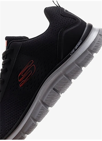 Skechers Siyah - Gri Erkek Lifestyle Ayakkabı 232399TK BKCC TRACK_7