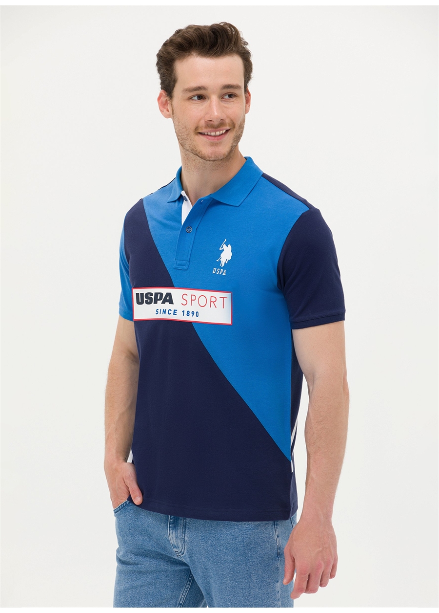 U.S. Polo Assn. Lacivert Erkek Polo T-Shirt T-JOPEL_0