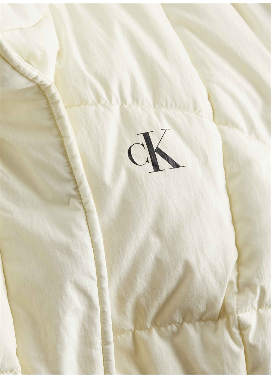 Calvin Klein Jeans Beyaz Kadın Mont J20J221903YBI_2