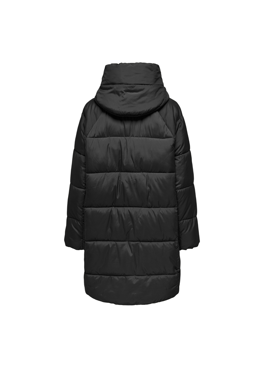 Only Siyah Kadın Kaban ONLASTA OVERSIZED PUFFER COAT CC OT_1