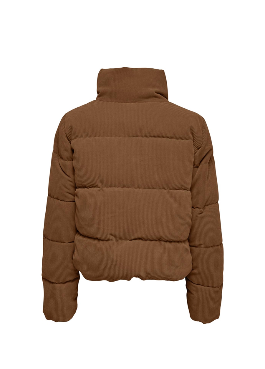 Only Kahve Kadın Mont ONLNEWDOLLY CORDUROY PUFFER CC OTW_1