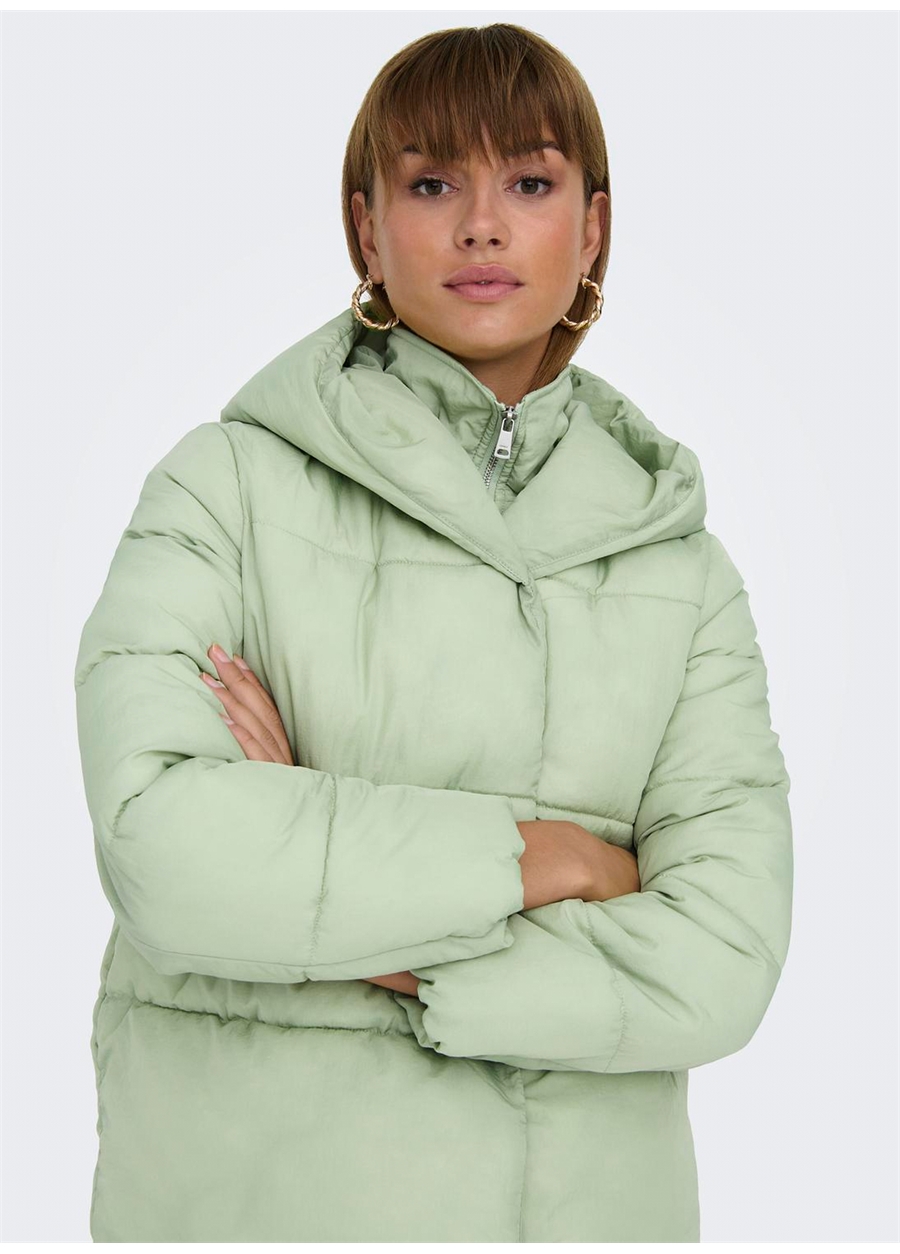 Only Yeşil Kadın Mont ONLNEWSYDNEY SARA PUFFER JACKET CC_2