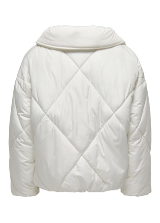 Only Kırık Beyaz Kadın Mont ONLNEWTAMARA SHORT QUILTED JACKET C_6