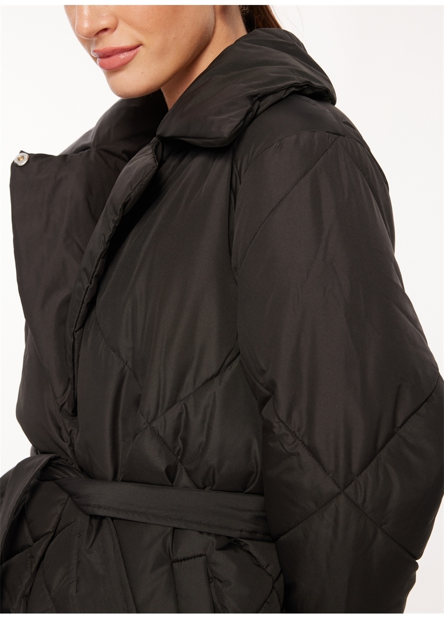 Only Siyah Kadın Mont ONLSUSSI QUILTED PUFFER JACKET OTW_3