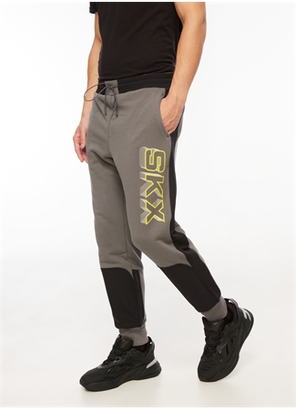 Skechers Gri Erkek Regular Fit Eşofman Altı 280-040M LW Fleece Jogger Sweatpant_1