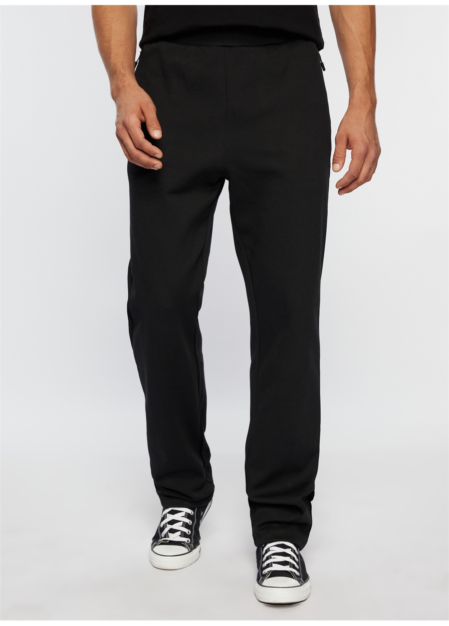 Skechers Siyah Erkek Lastikli Paça Regular Fit Eşofman Altı 197-001M 2XI-Lock Sweatpant_1