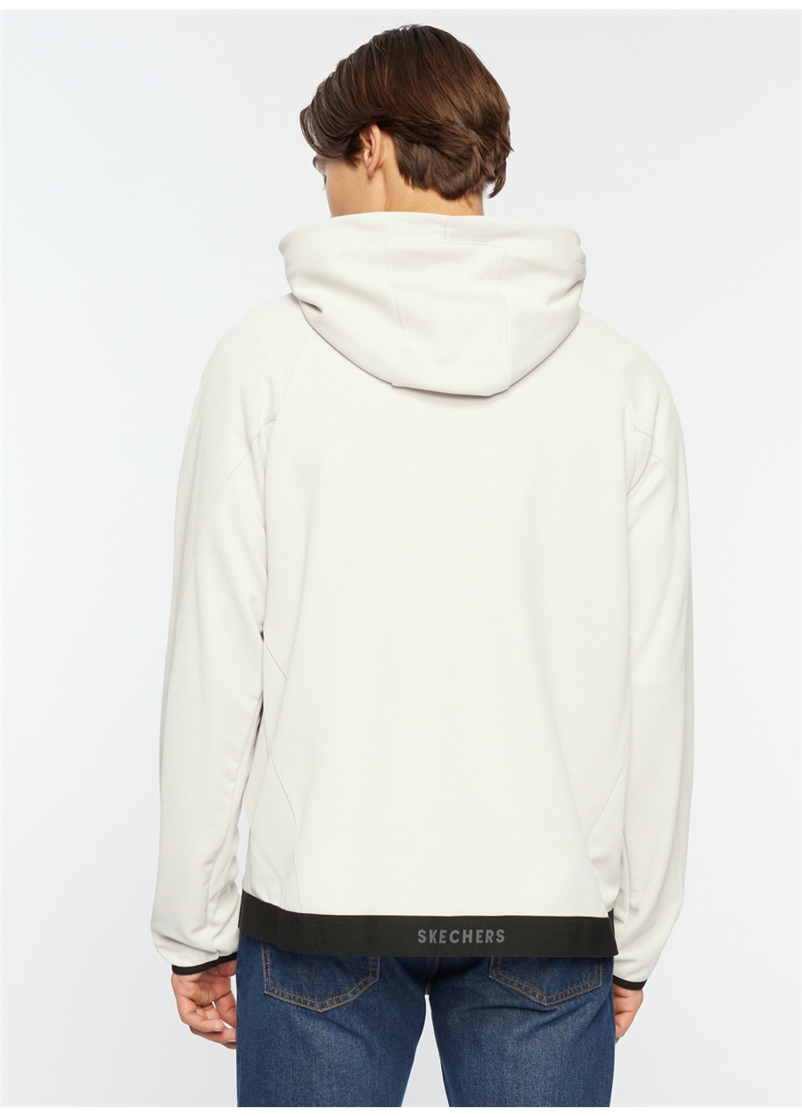 Skechers Taş Erkek Fermuarlı Regular Fit Sweatshirt_3