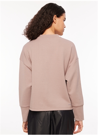 Skechers Lila Kadın Bisiklet Yaka Regular Fit Sweatshirt Soft Touch Eco Crew Neck_4