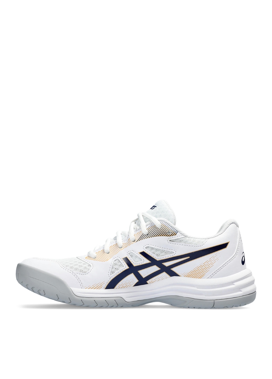 Asics Beyaz - Lila Kadın Voleybol Ayakkabısı 1072A088-104 UPCOURT 5_1