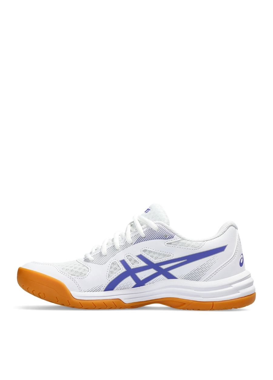 Asics Beyaz - Mavi Kadın Voleybol Ayakkabısı 1072A088-103 UPCOURT 5_1