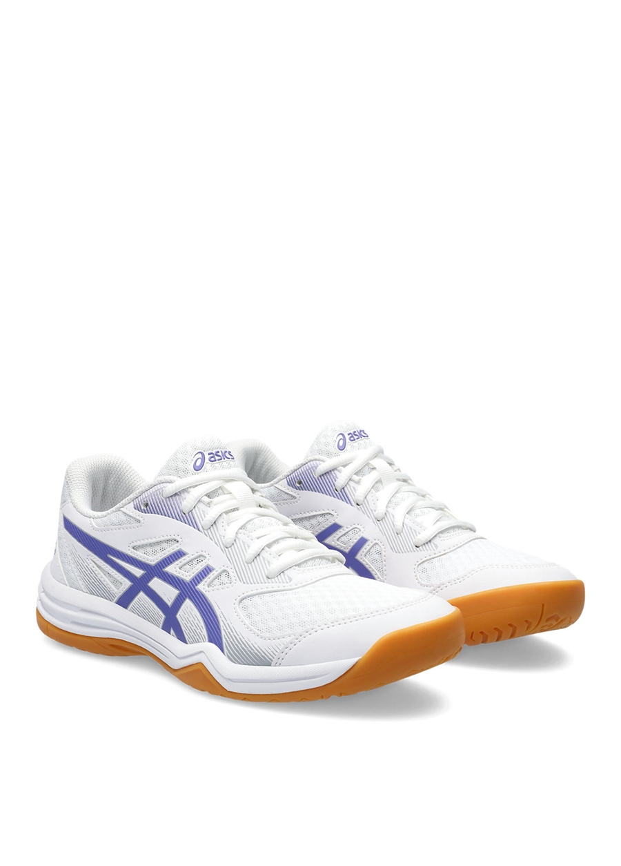 Asics Beyaz - Mavi Kadın Voleybol Ayakkabısı 1072A088-103 UPCOURT 5_2