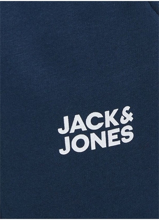 Jack & Jones Lacivert Erkek Çocuk Lastikli Bağlamalı Düz Eşofman Altı JPSTGORDON JJNEWSOFT SWEAT PANT NOO_2