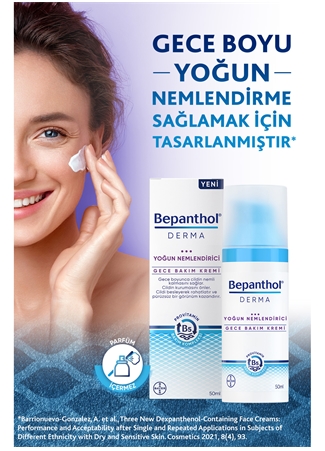 Bepanthol Derma Yoğun Nemlendirici Gece Bakım Kremi 50 Ml_2