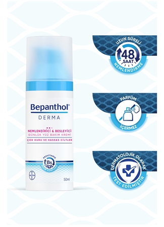 Bepanthol Derma Nemlendirici Ve Besleyici Günlük Yüz Bakım Kremi 50 Ml_7